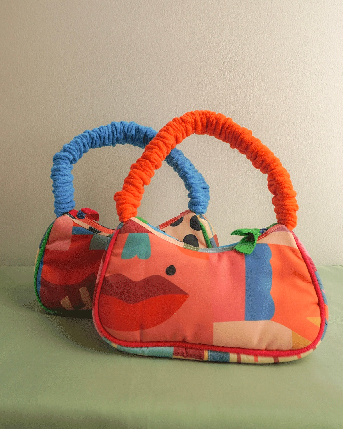 Smitten Upcycle x Heiguys - Scrunchy Baguette Bag