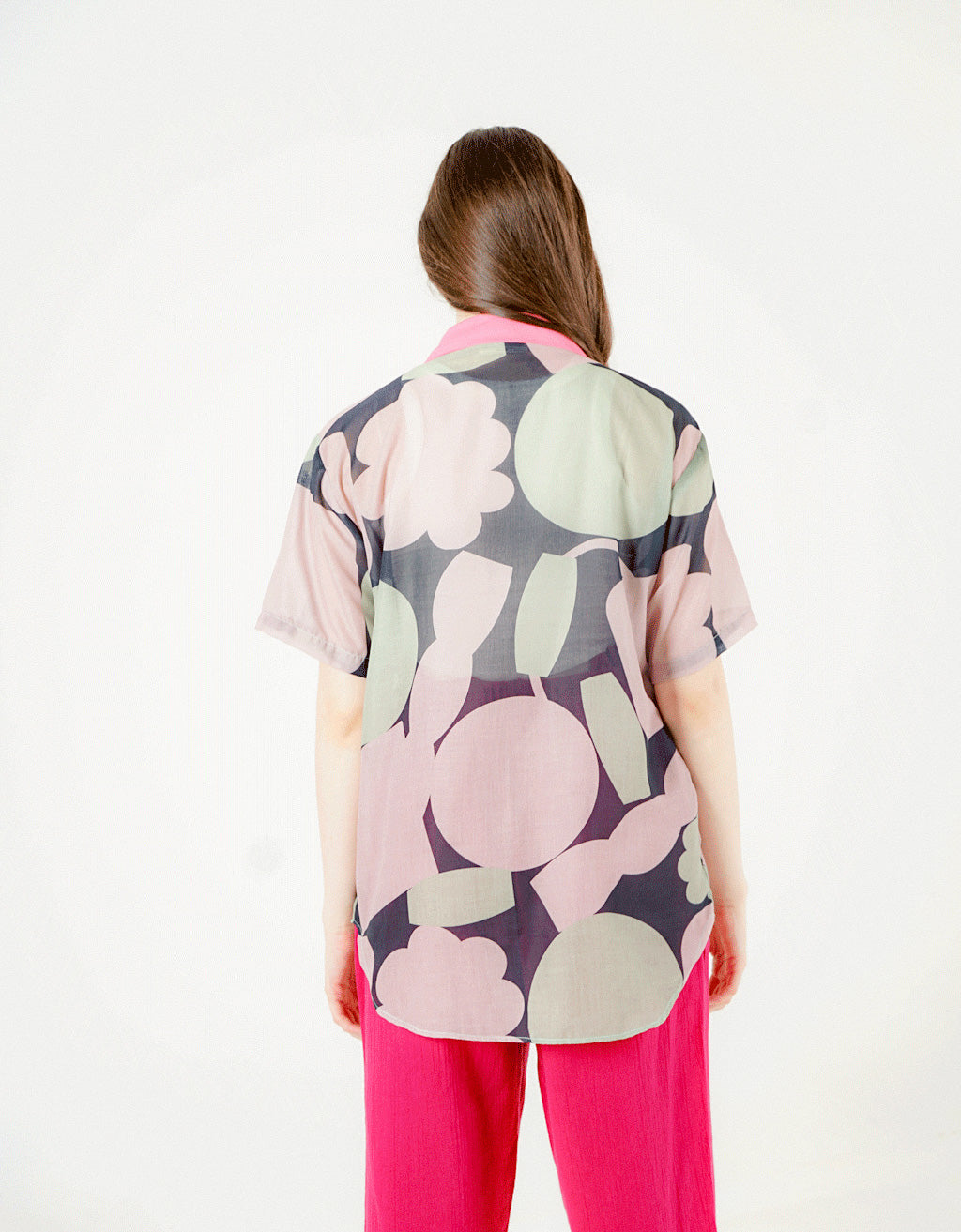 Ribbon Shirt-Ronce Hijau