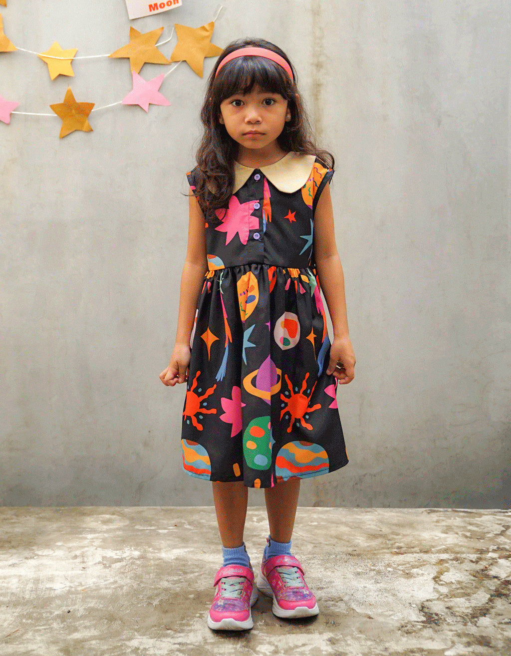 Smitten Kids - Dress - Planets