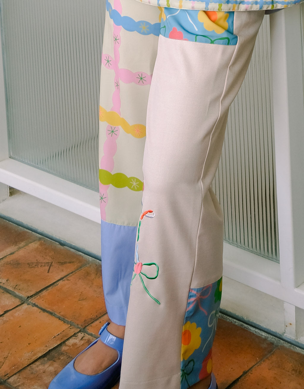 Patchwork Pants - Popita