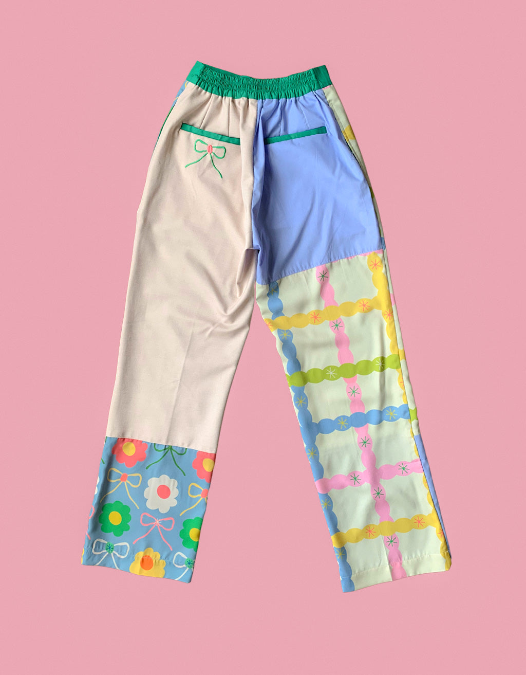 Patchwork Pants - Popita