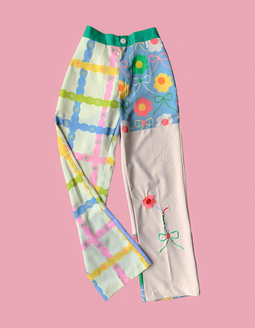 Patchwork Pants - Popita