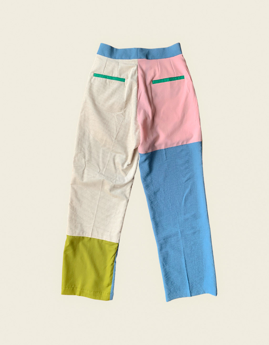 Patchwork Pants - Rossi