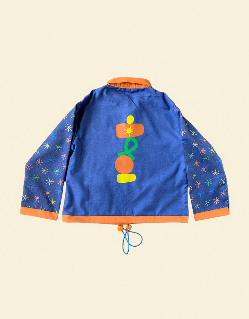 Smitten Kids - Drawstring Shirt - Bintang Biru