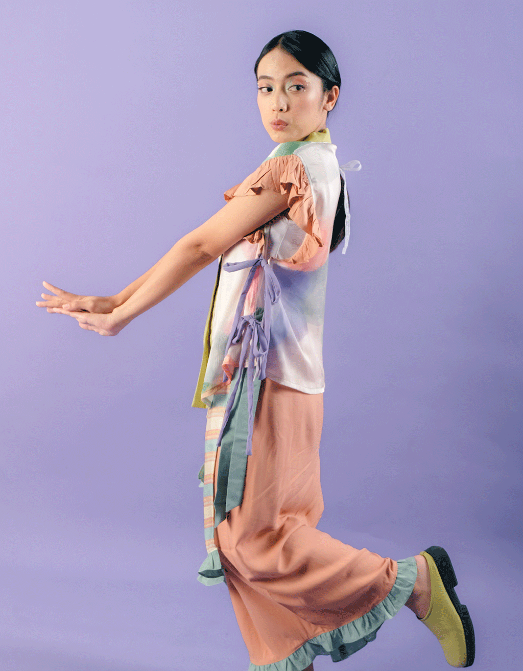 Kebaya Apron - Misty