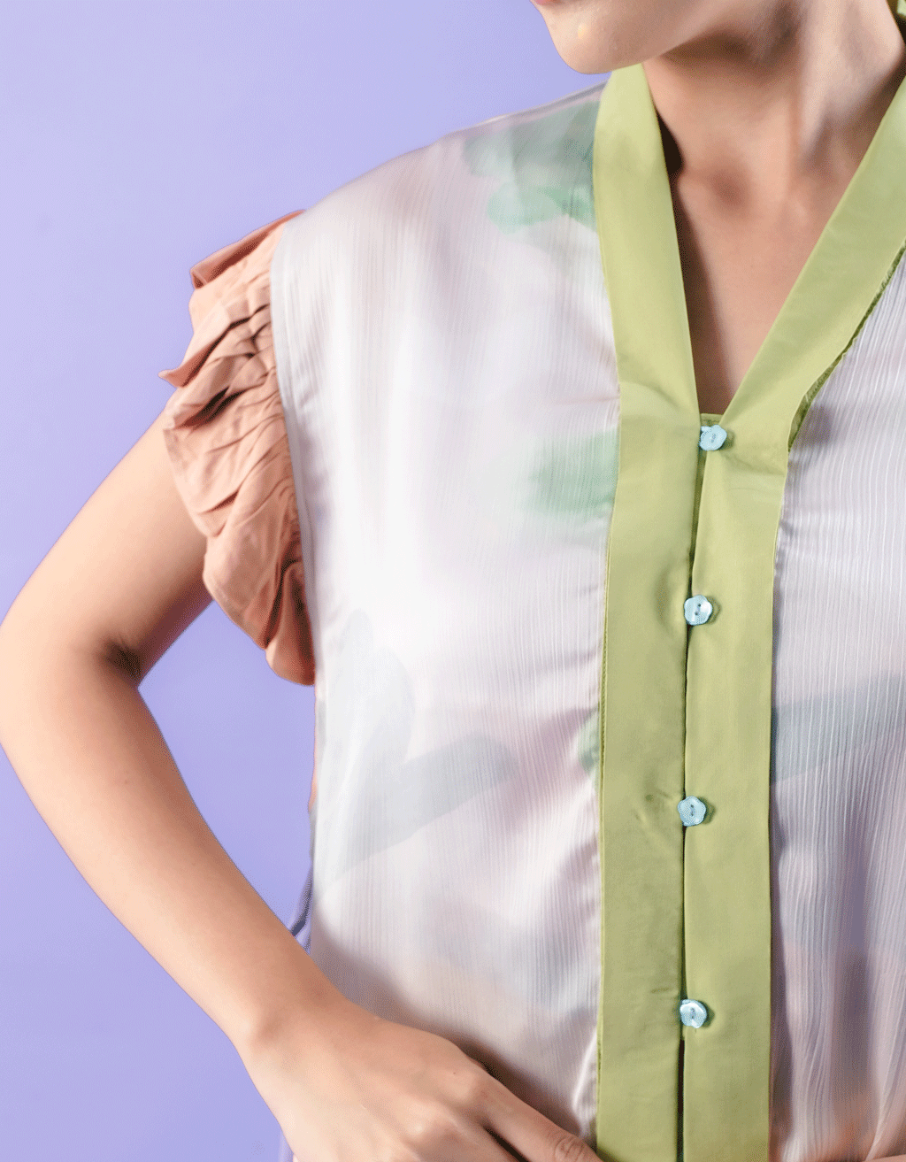 Kebaya Apron - Misty