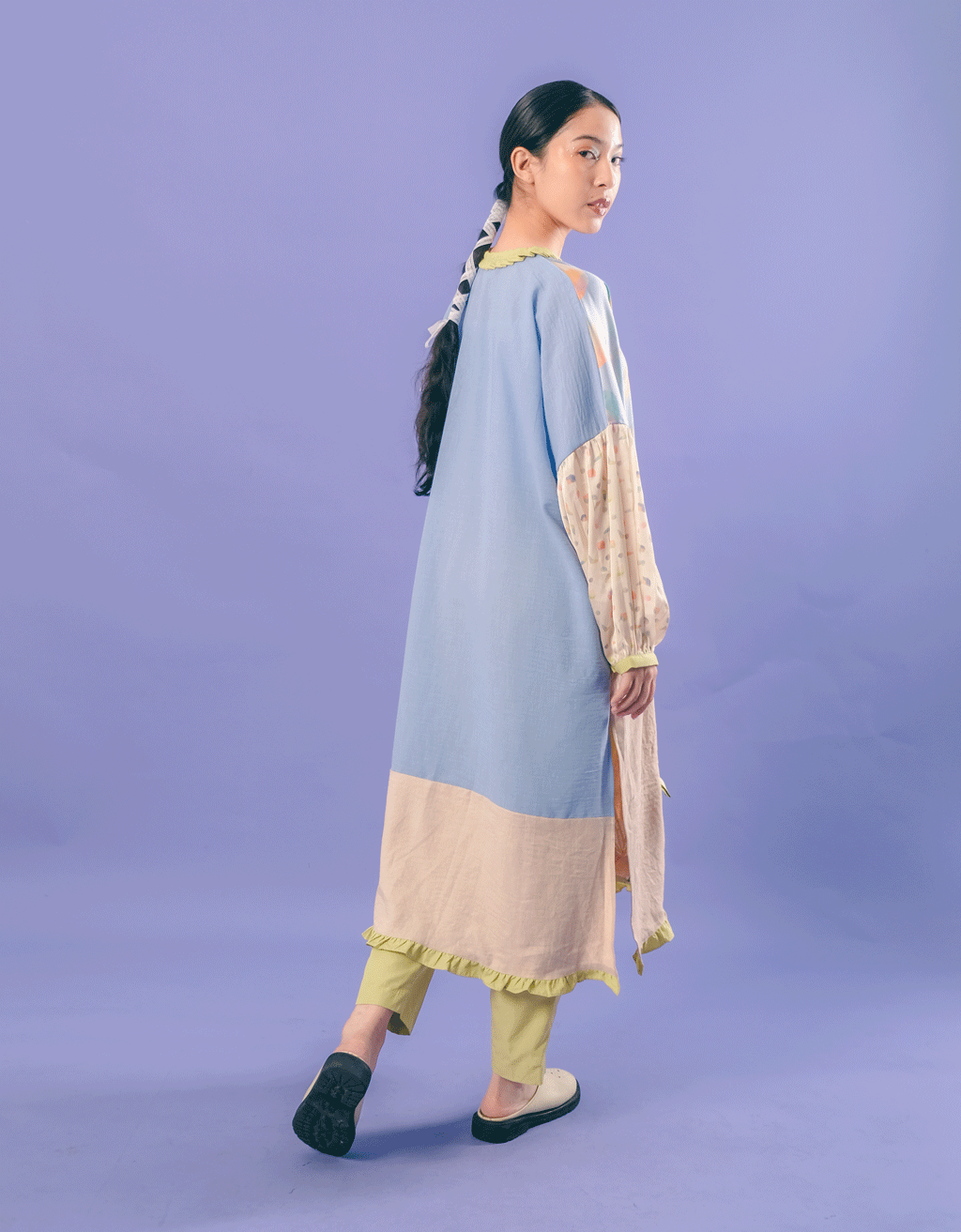 Longline Tunic - Clouds