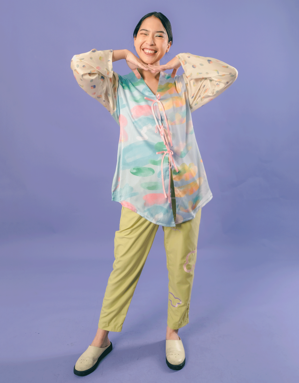 Kebaya Pita - Raindrops