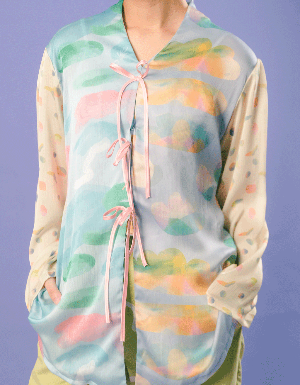 Kebaya Pita - Raindrops