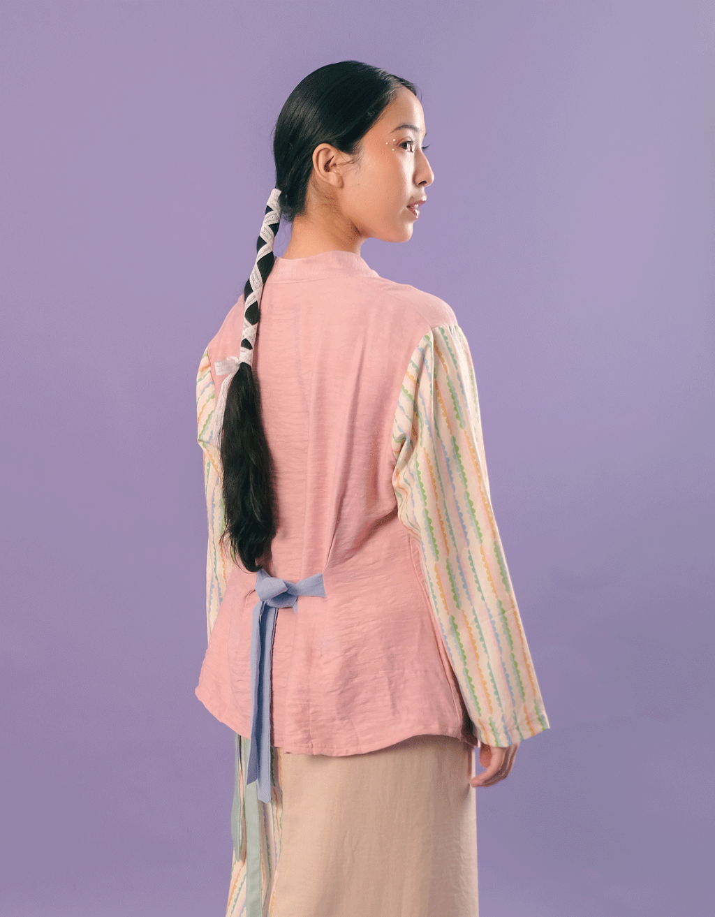 Kebaya Pita - Light Willow