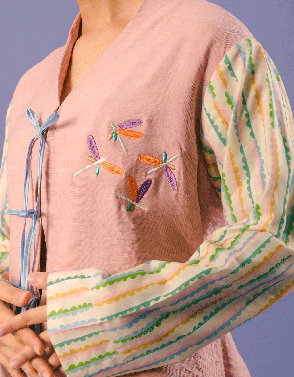 Kebaya Pita - Light Willow