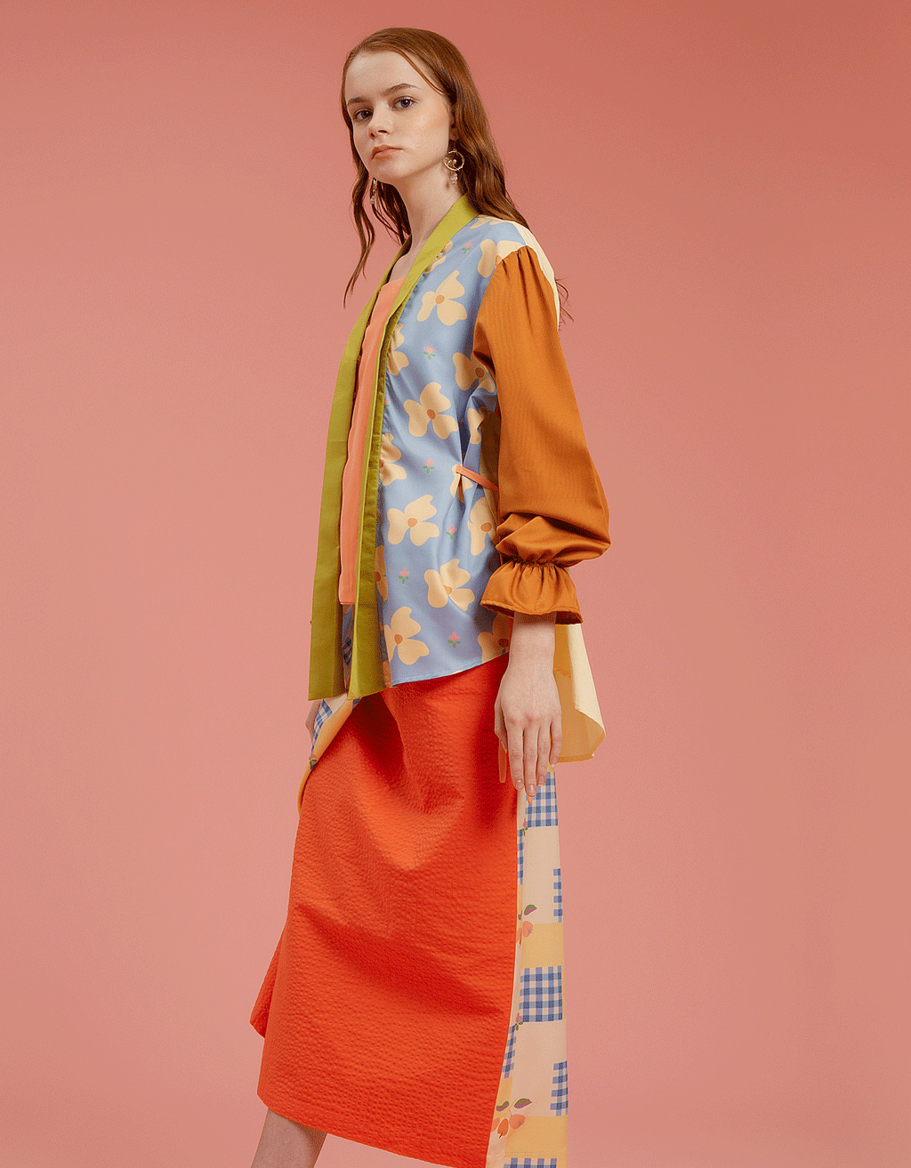 Longsleeve Kebaya - Juwita Biru