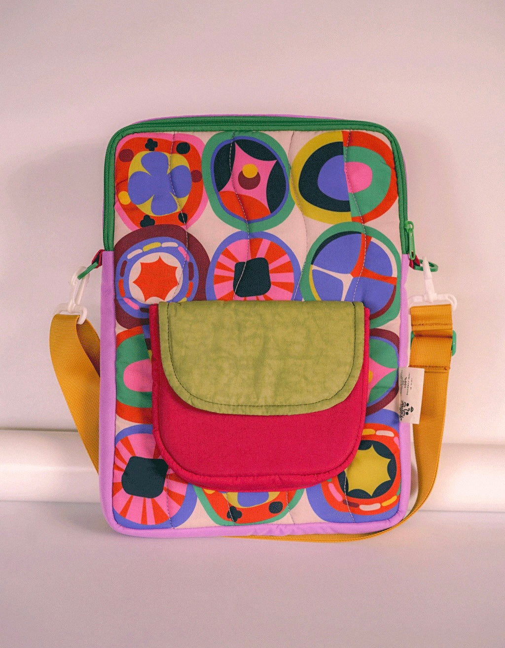 Pocket Laptop Bag - Twirl Whirl