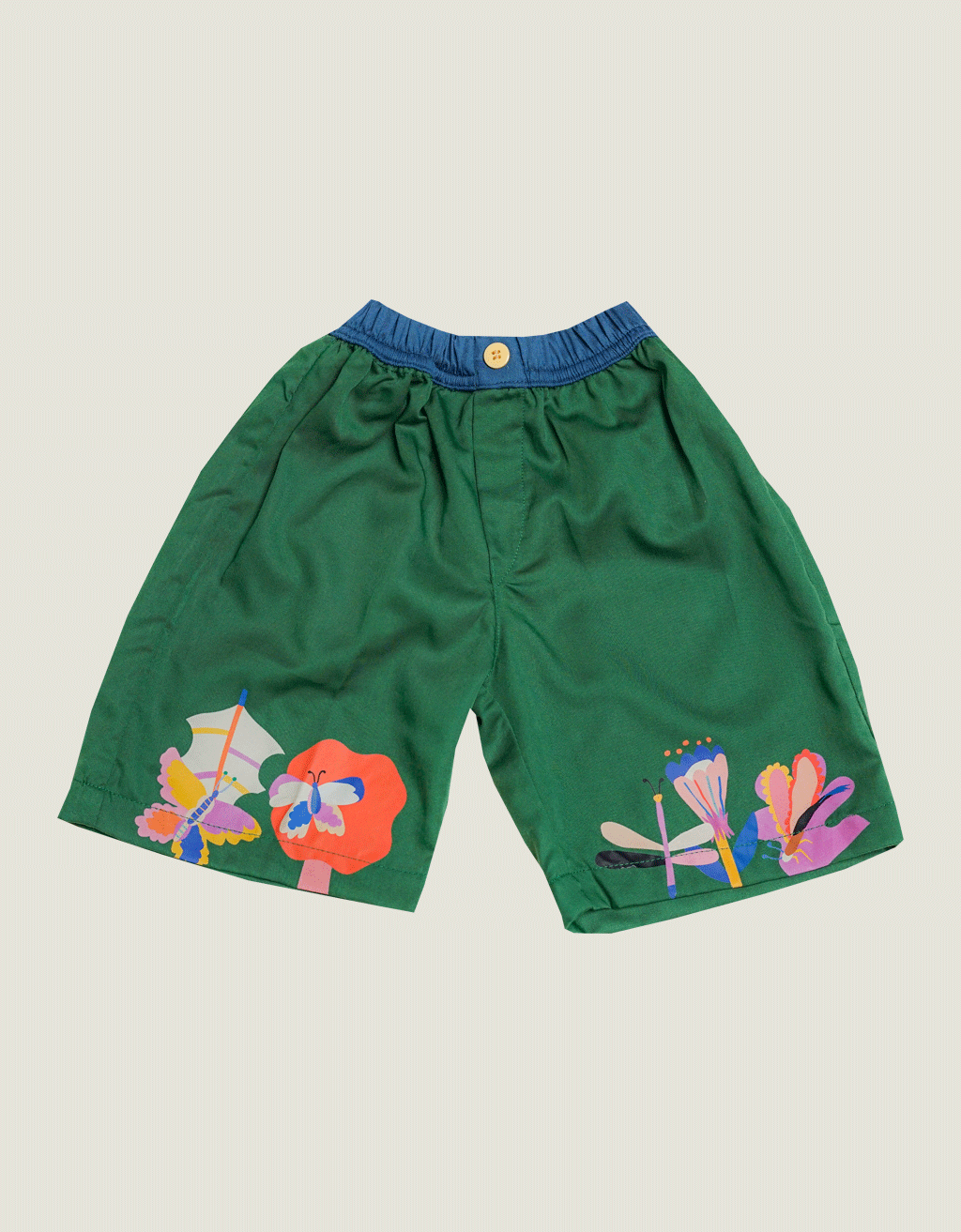 Smitten Kids - Shorts - Garden Insects