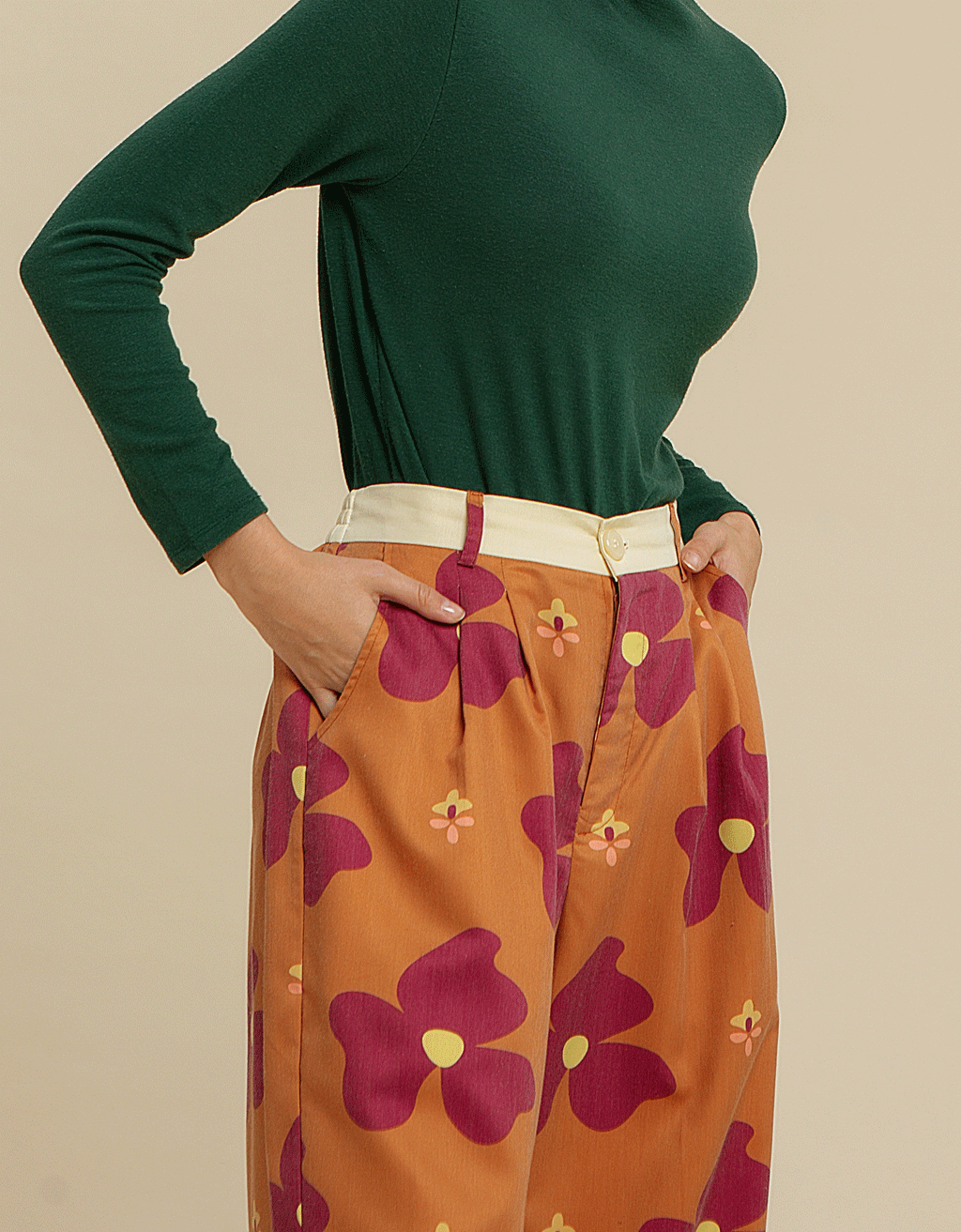 Celana Ikat - Juwita Coklat