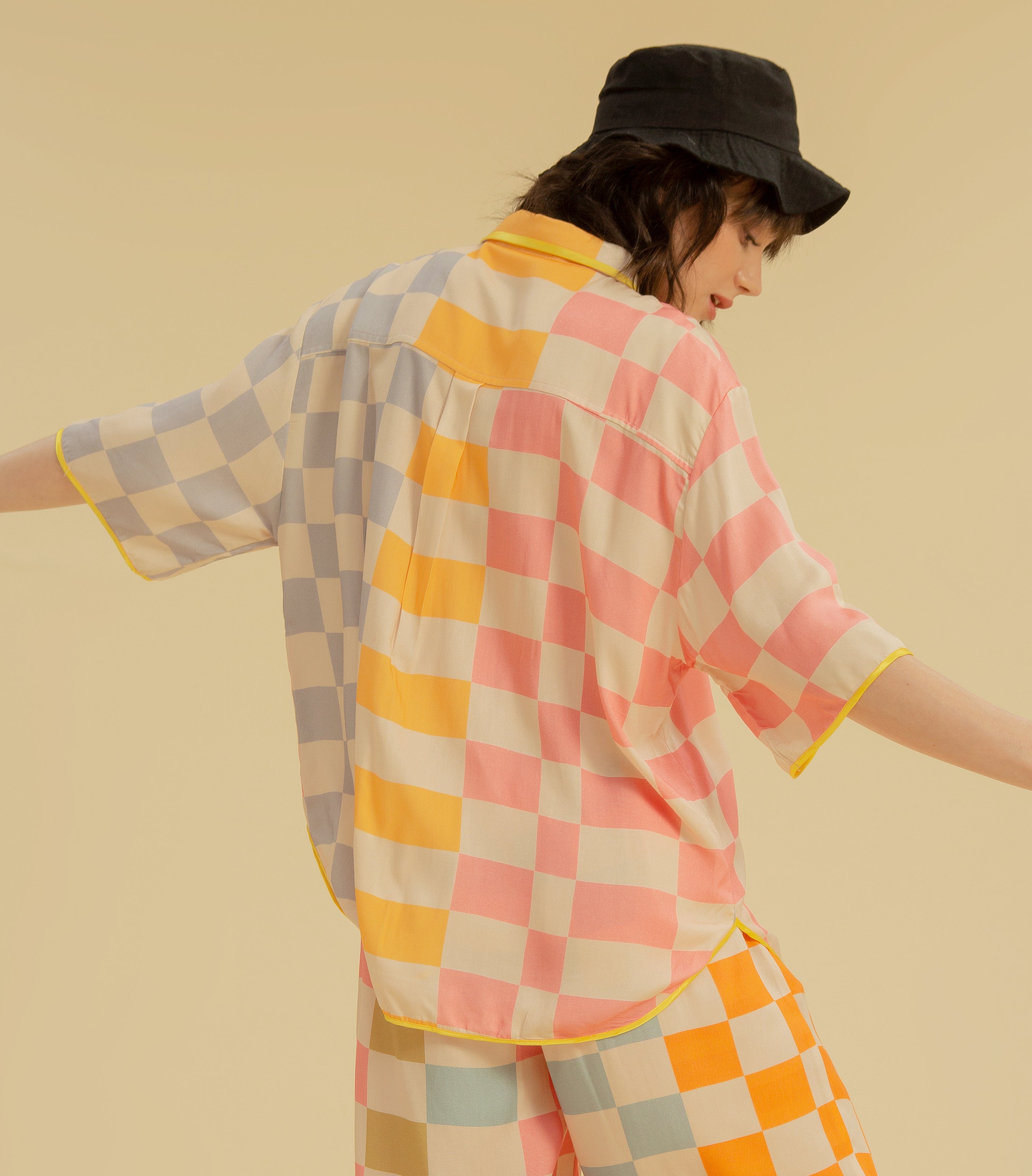 Checky Chess - Daddy’s Short Sleeve Shirt