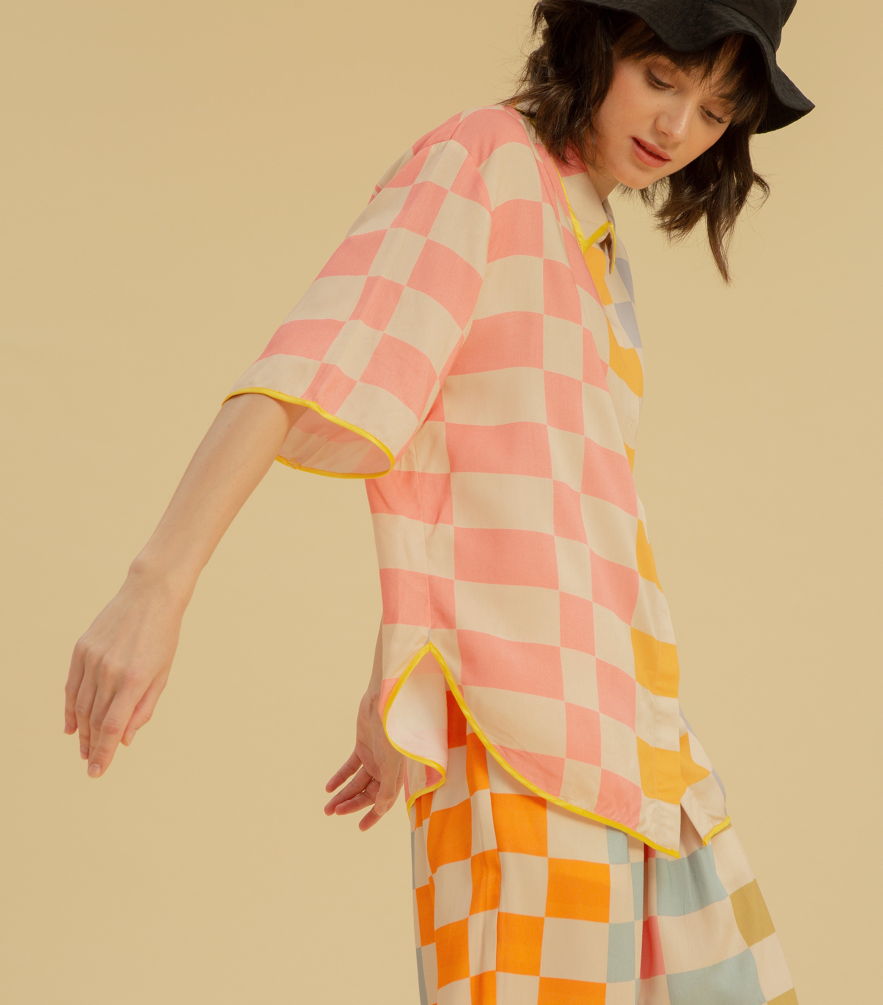 Checky Chess - Daddy’s Short Sleeve Shirt