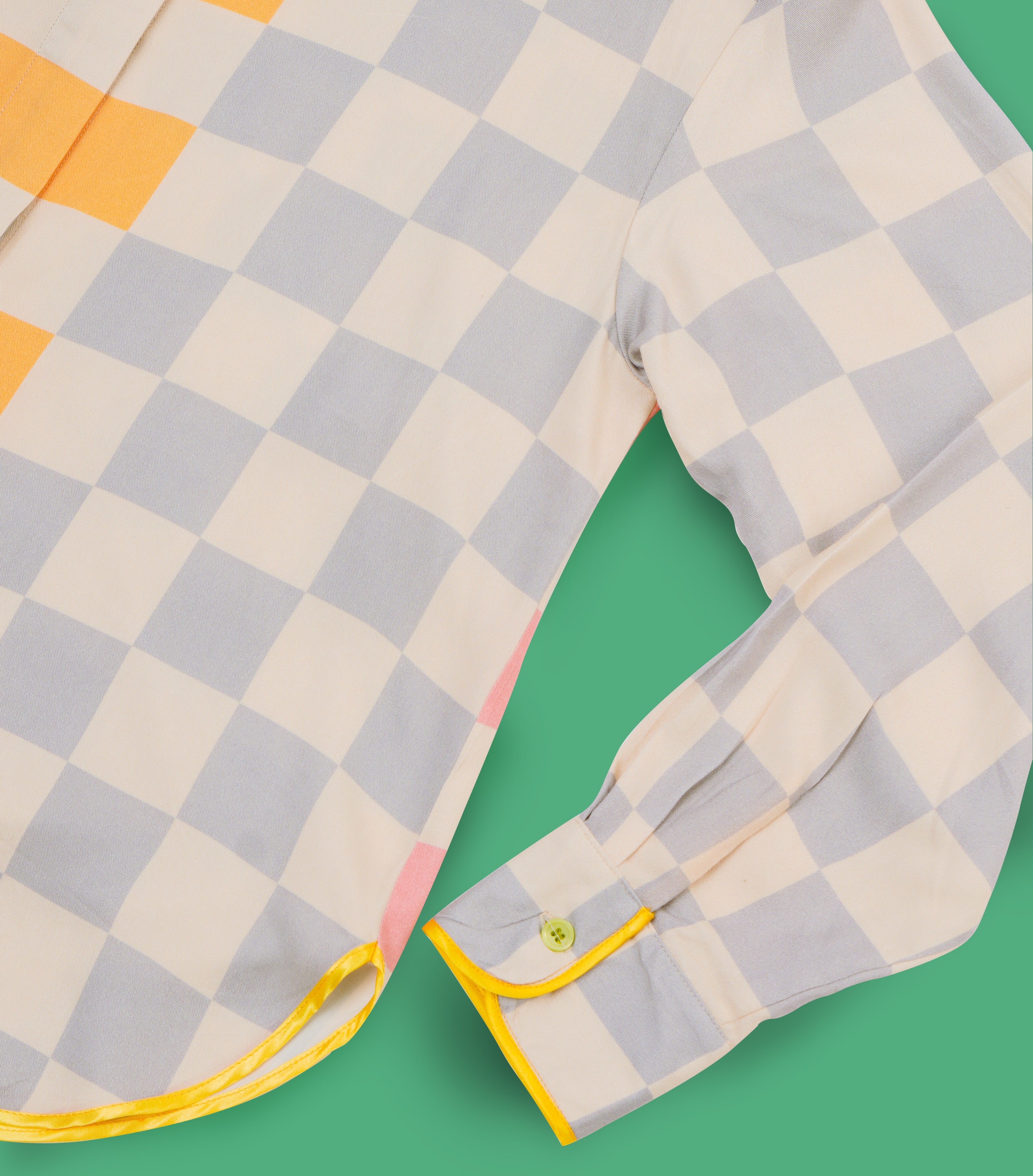 Checky Chess - Daddy’s Long Sleeve Shirt