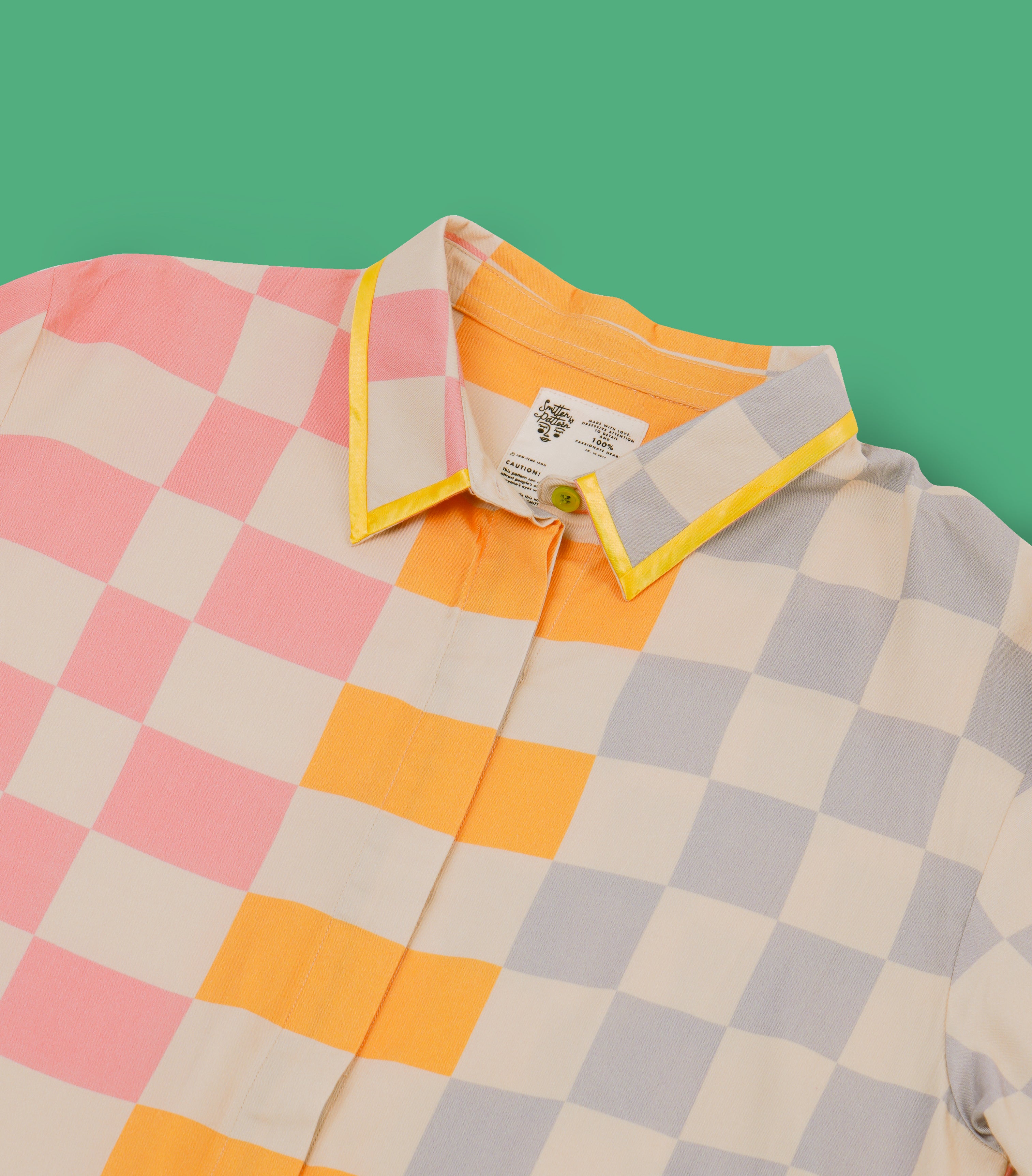 Checky Chess - Daddy’s Long Sleeve Shirt