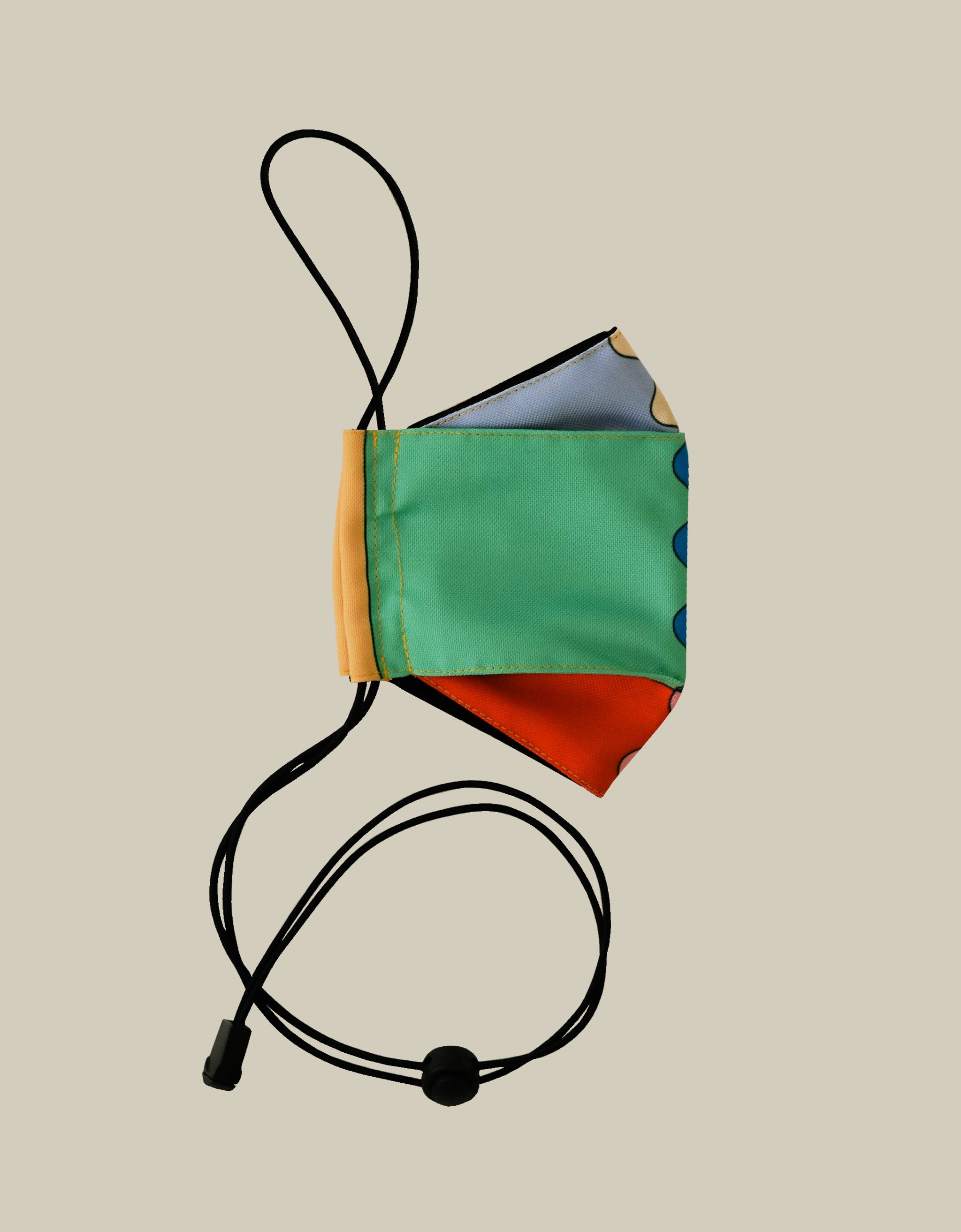 Origami Face Mask - Puzzle Block