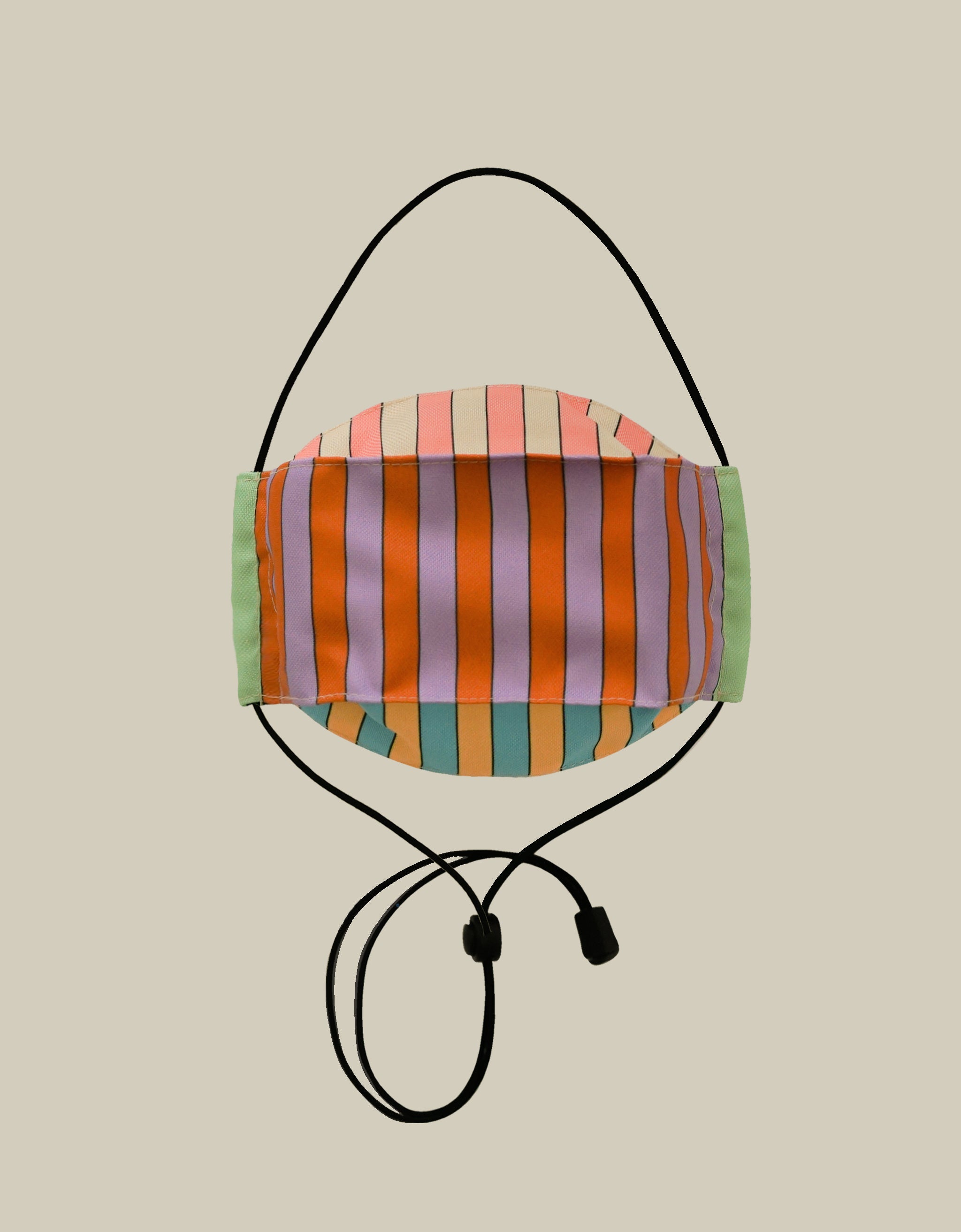 Origami Face Mask - Strippy Stripes