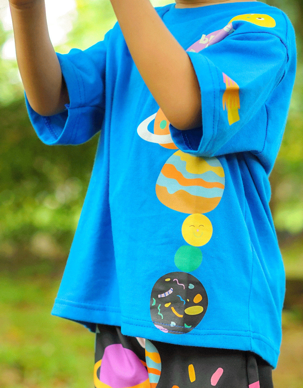 Smitten Kids - T-shirt - Universe
