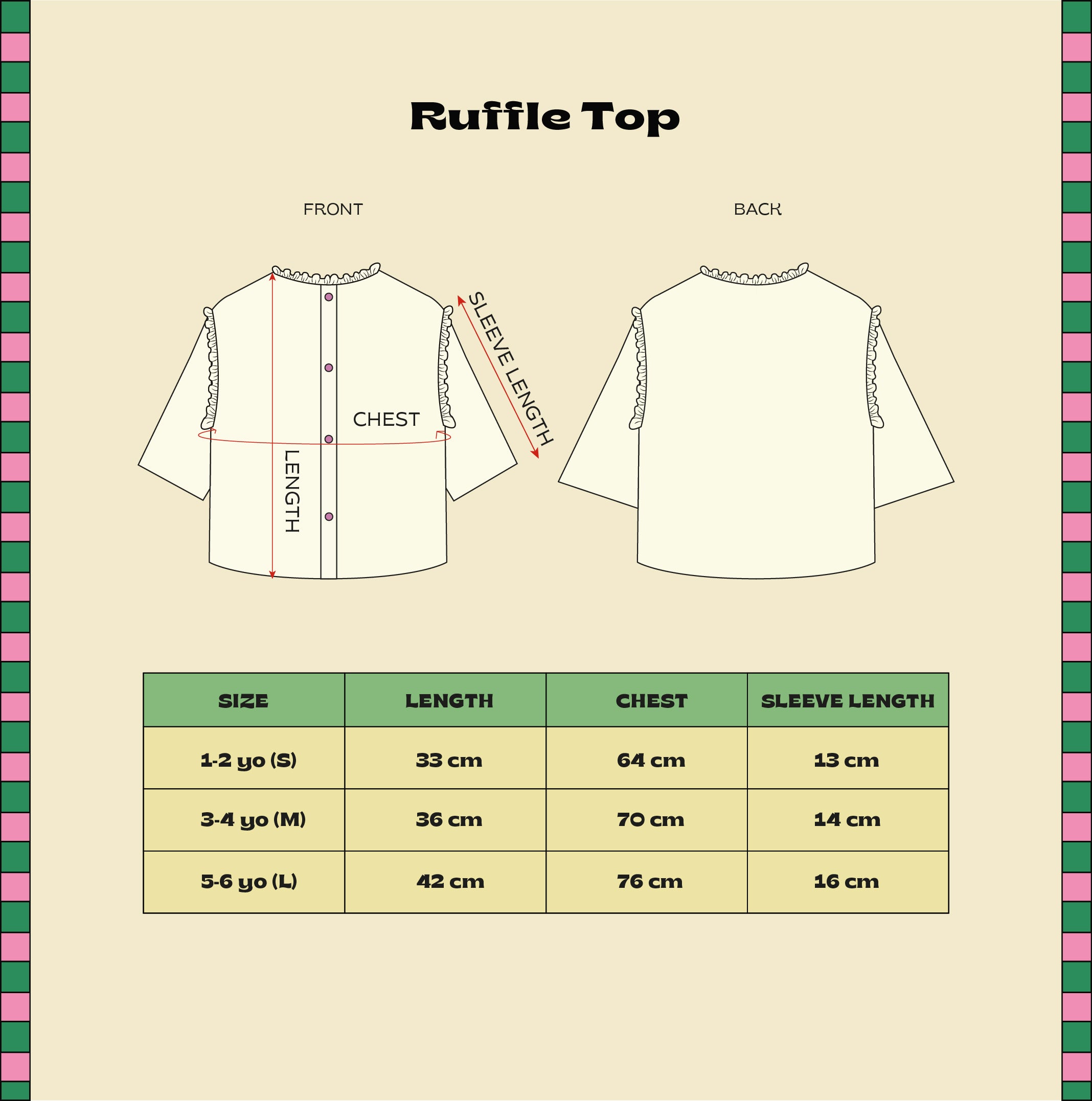 Smitten KIds - Ruffle Top - Miss Ant