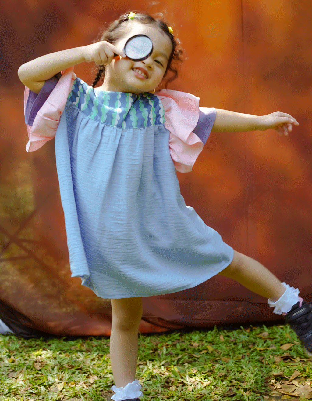 Smitten Kids - Ribbon Dress - Willow