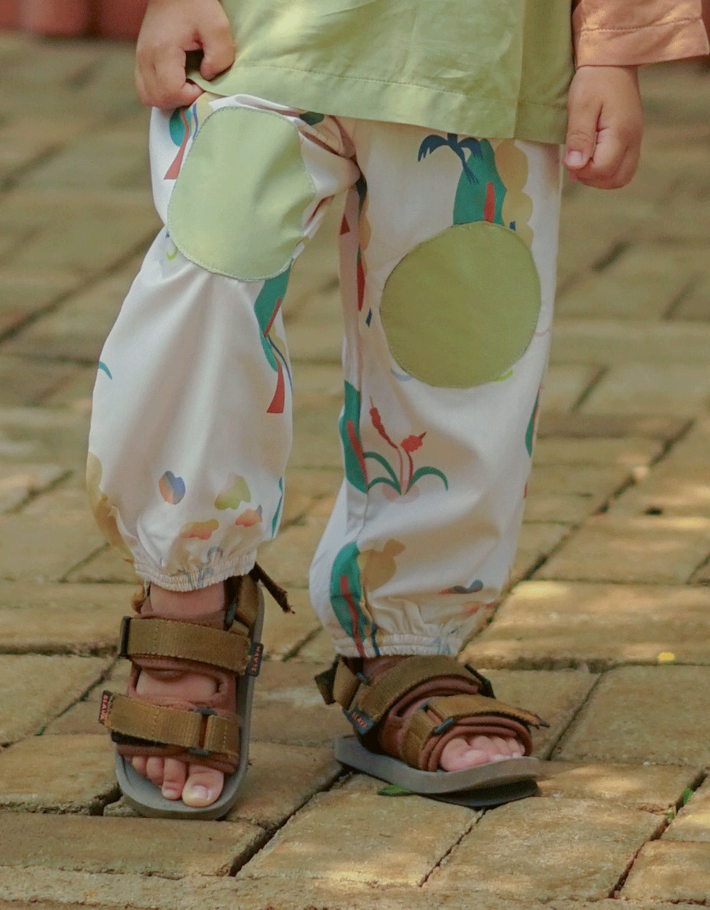 Smitten Kids - Baggy Pants - White Lake