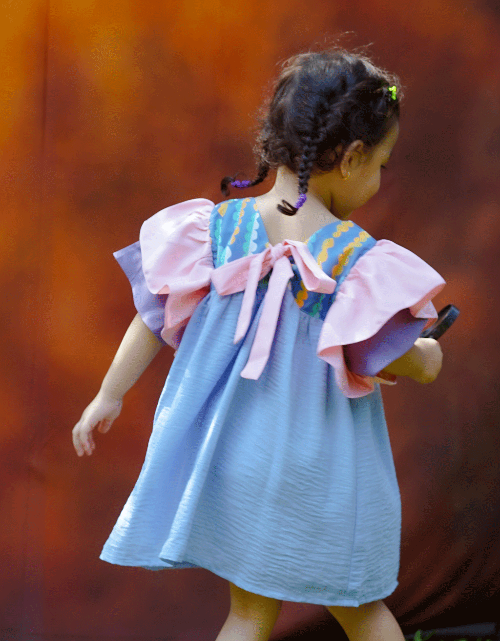 Smitten Kids - Ribbon Dress - Willow