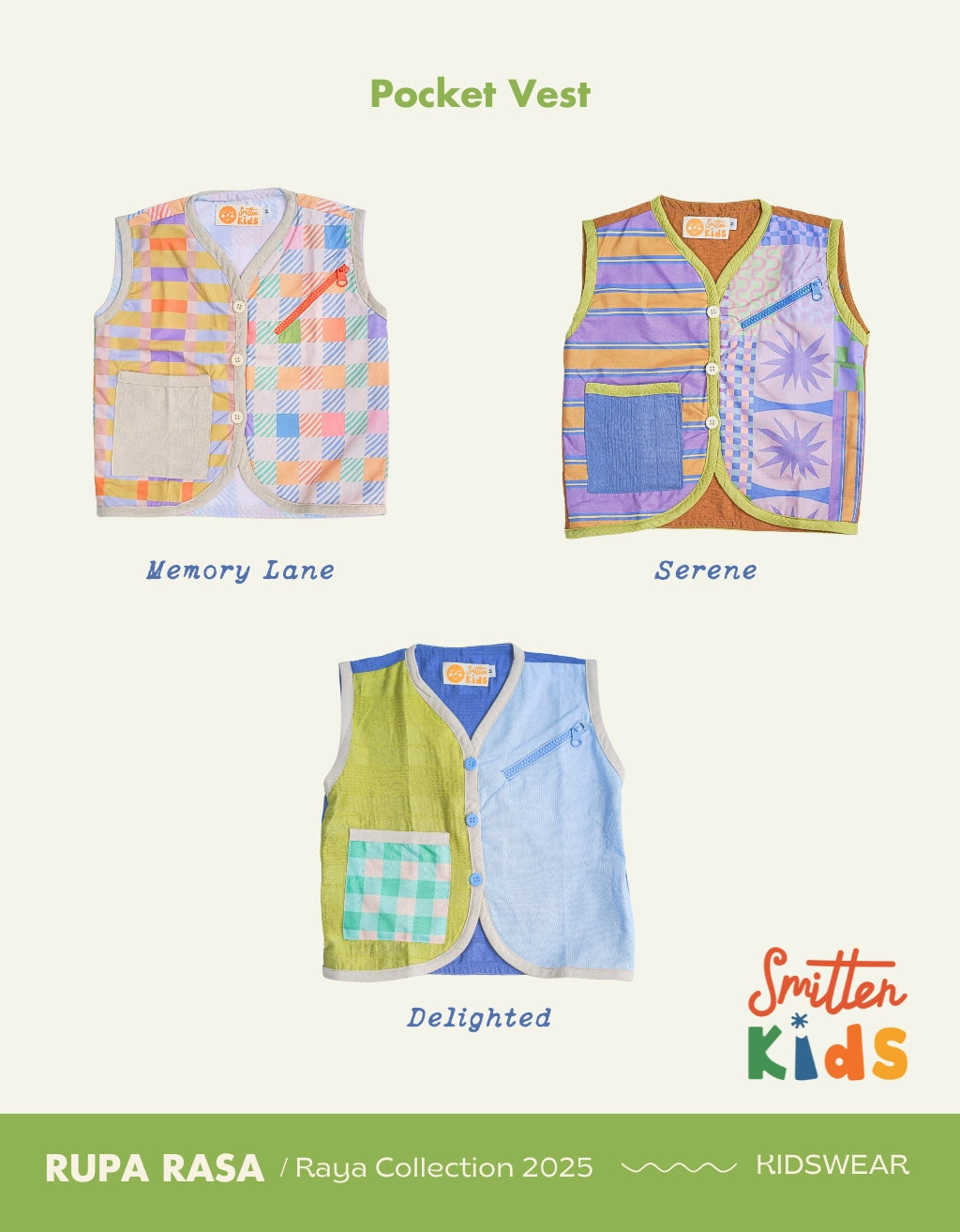 Smitten Kids - Pocket Vest