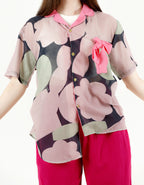 Ribbon Shirt-Ronce Hijau