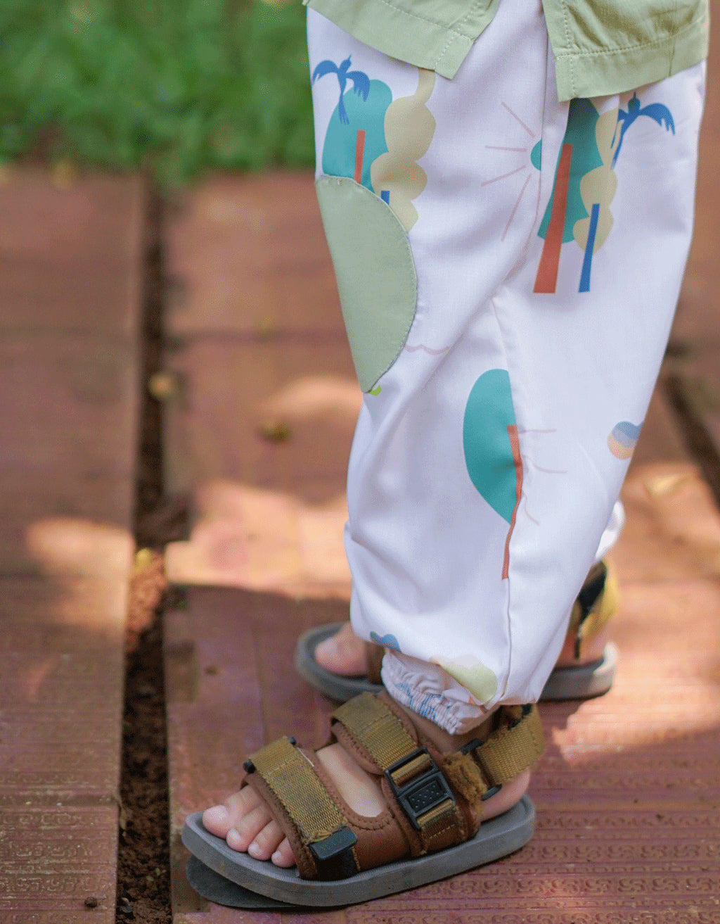 Smitten Kids - Baggy Pants - White Lake