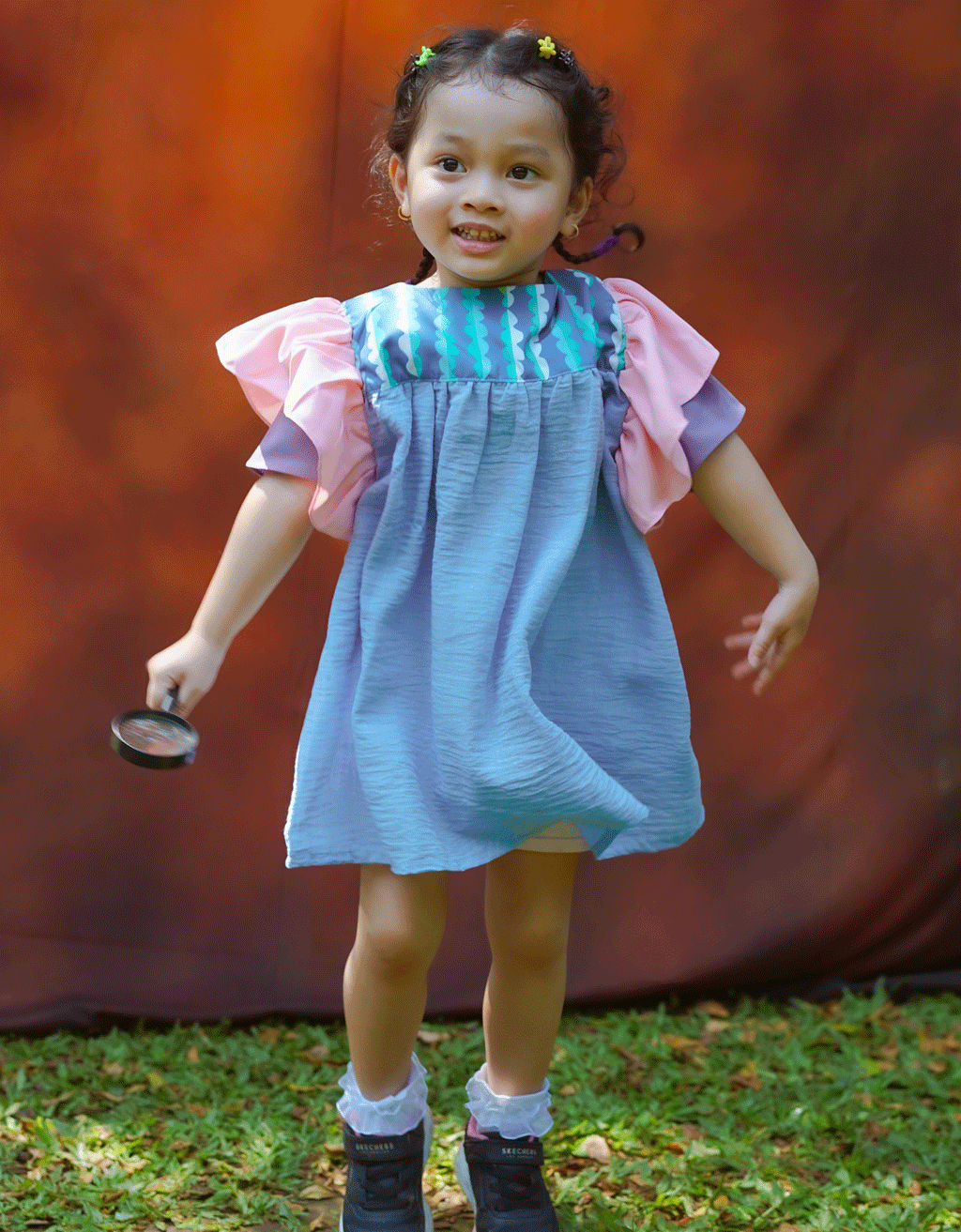 Smitten Kids - Ribbon Dress - Willow