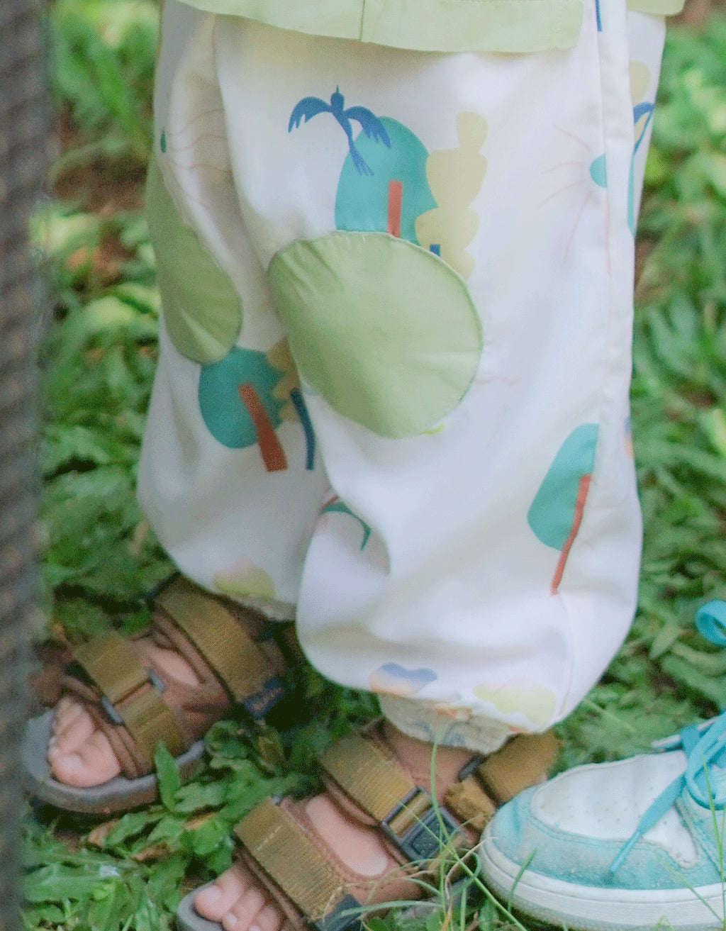 Smitten Kids - Baggy Pants - White Lake