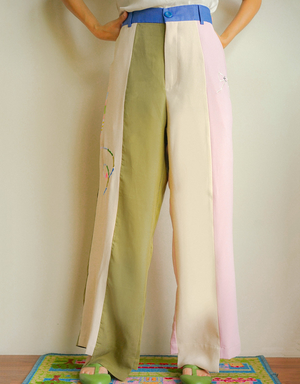Asymetrical Pants - Sulam Pita