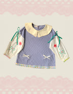 Ribbon Longsleeve Shirt - Popita