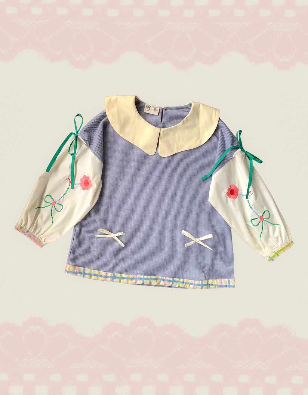 Ribbon Longsleeve Shirt - Popita