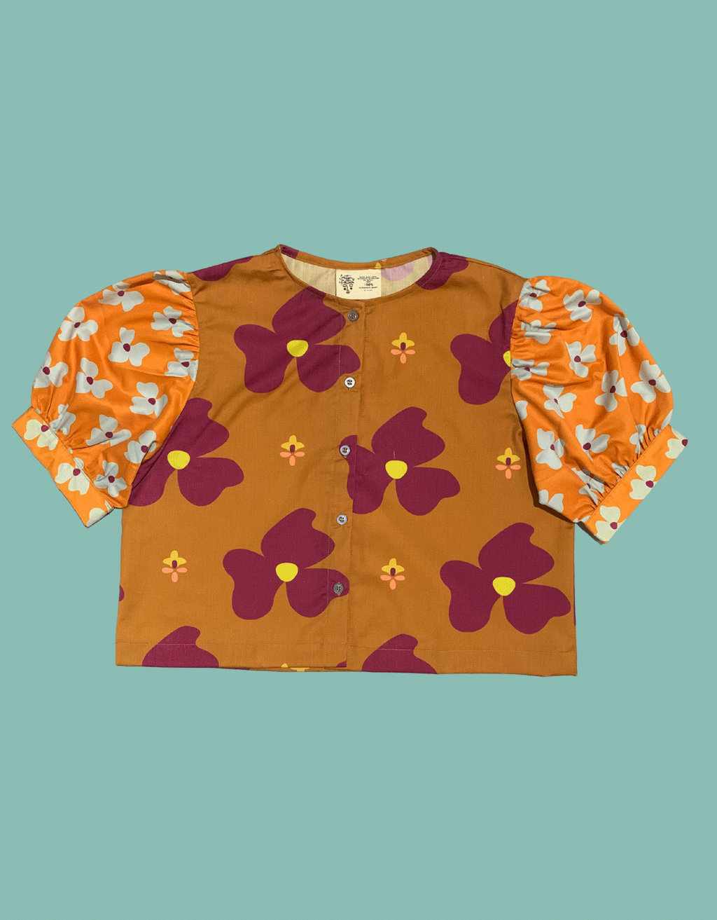 Upcycle Puffy Crop Top