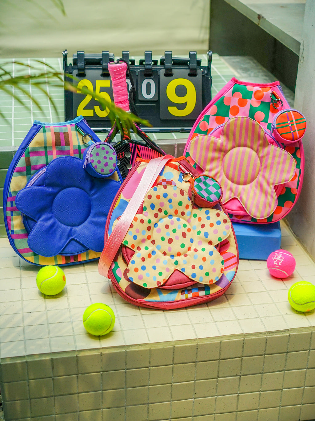 Flower Smash Padel Bag