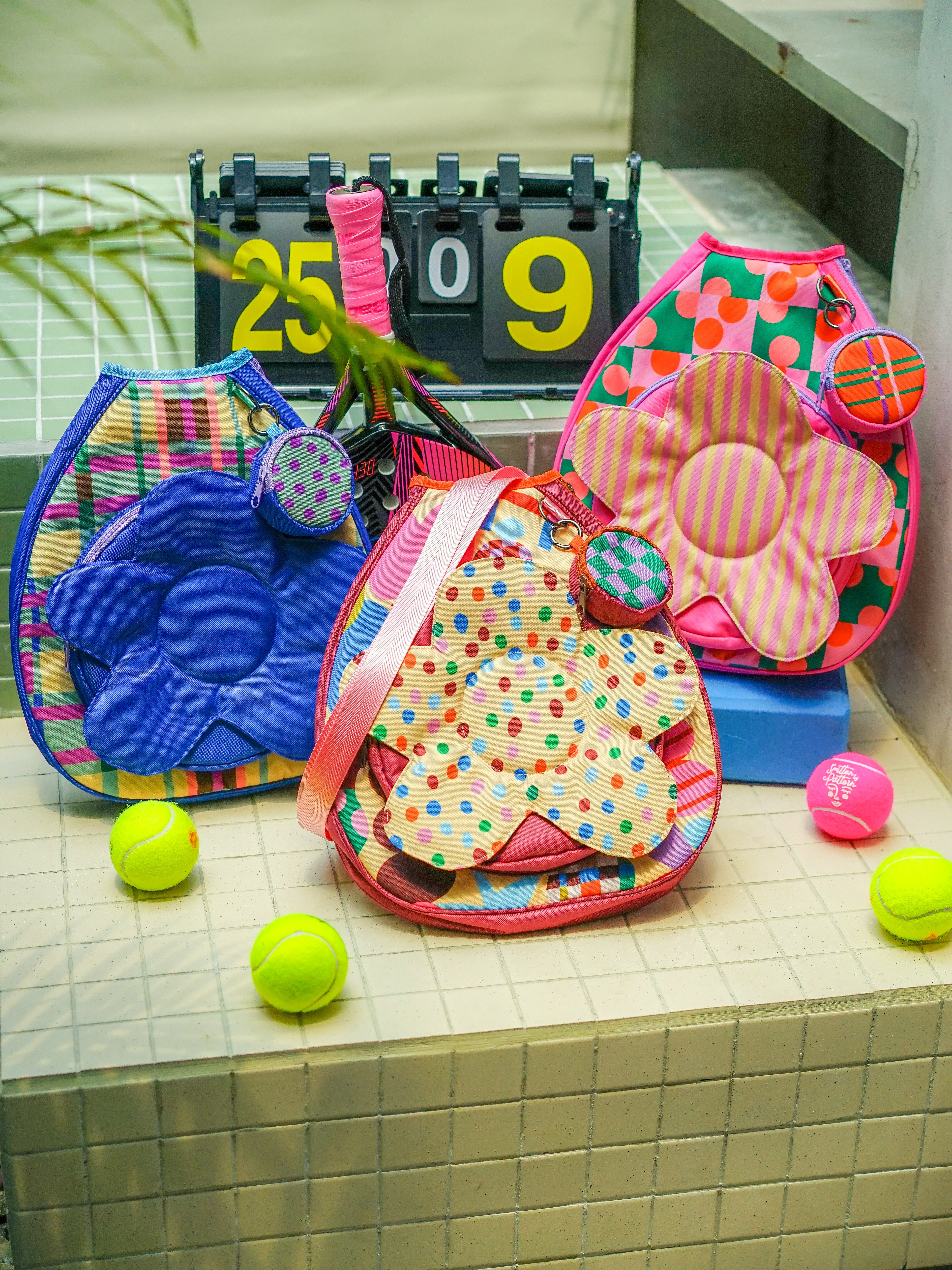 Flower Smash Padel Bag