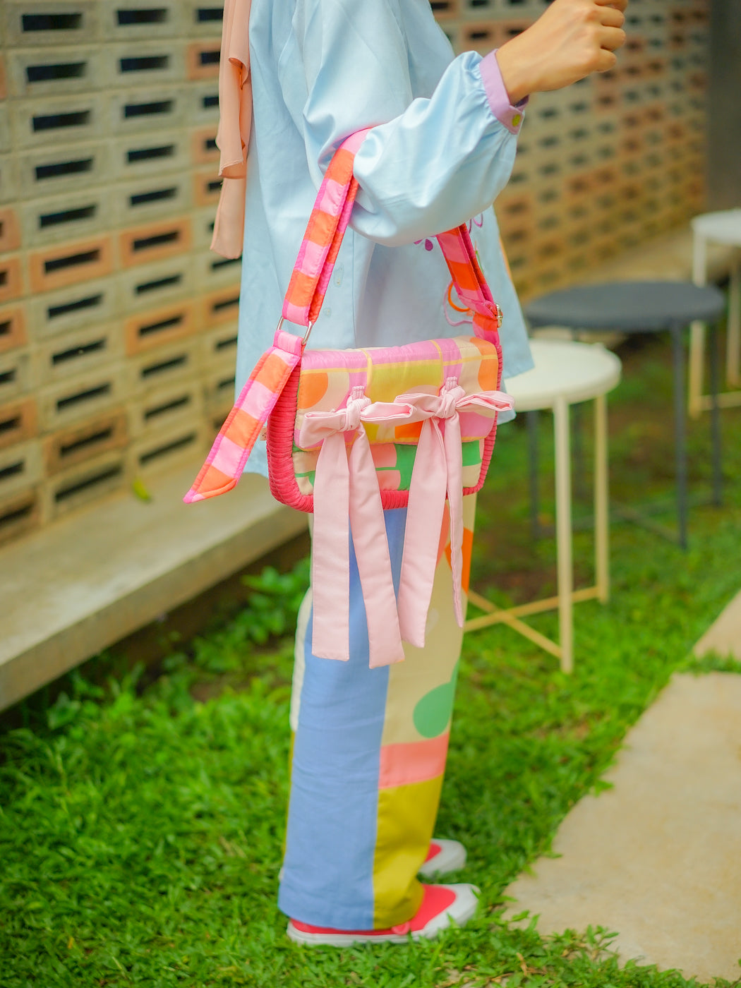 Twin Ribbon Bag