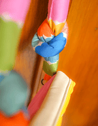 Puffy Knot Strap Bag