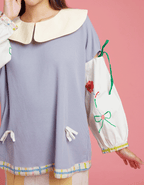 Ribbon Longsleeve Shirt - Popita