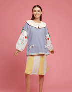 Ribbon Longsleeve Shirt - Popita