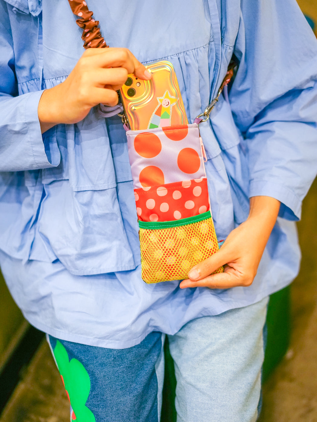 Scrunchie Phone Pouch
