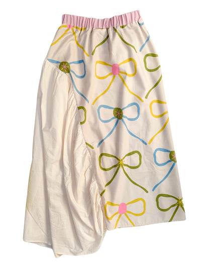 Asymmetrical Skirt-Ikat Pita