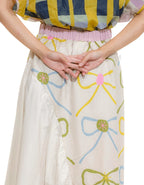 Asymmetrical Skirt-Ikat Pita