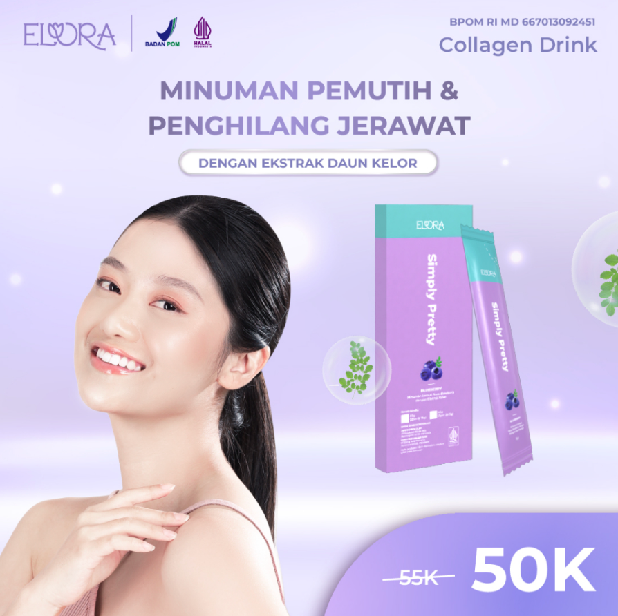 [ FREE GIFT ] TIDAK UNTUK DIJUAL - FREE Elora Collagen Beauty Drink - 3 Sachet