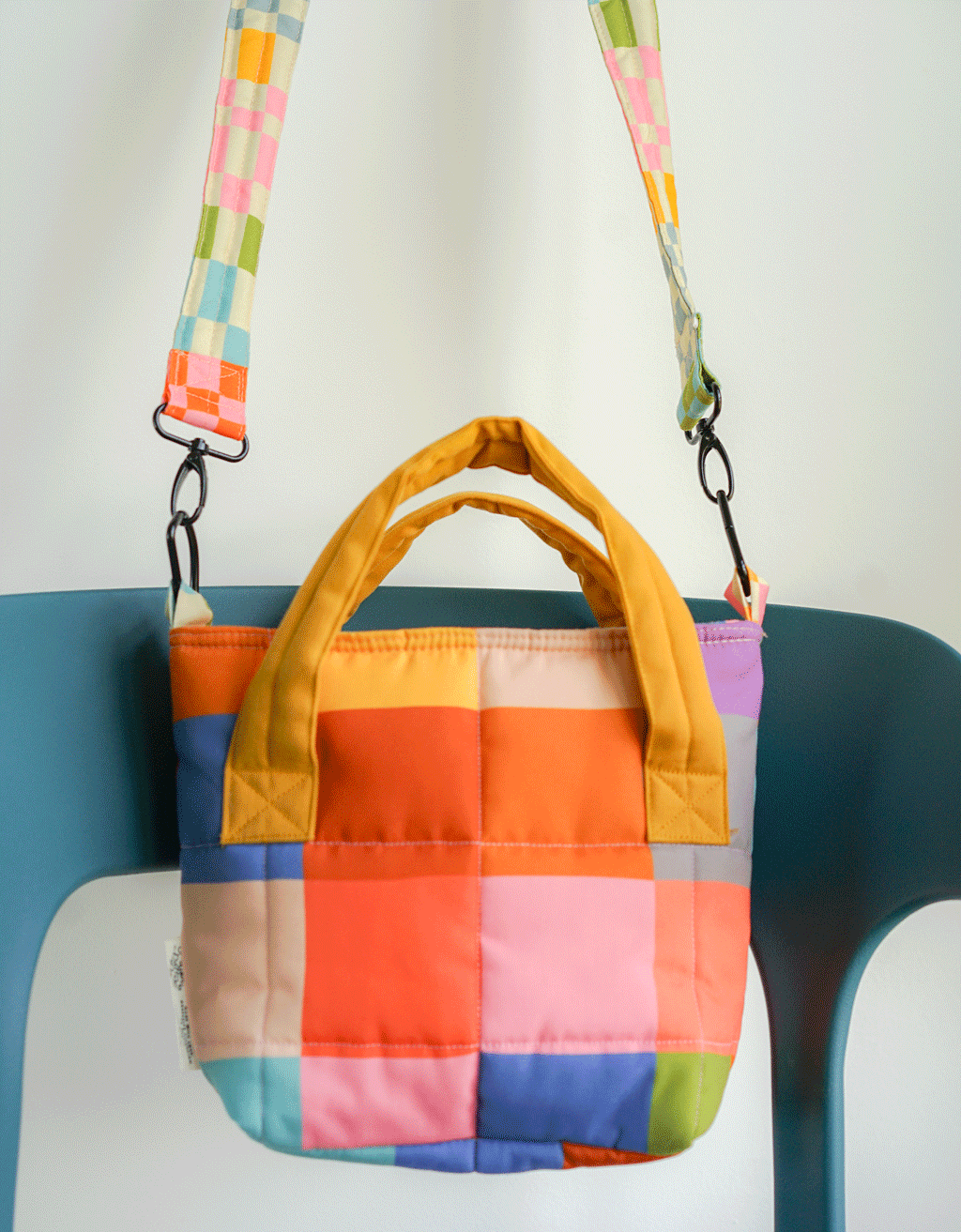 Mini Marshmallow Bag - Color Block